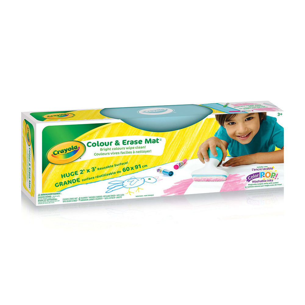 Crayola - Tapis à dessin Colour & Erase