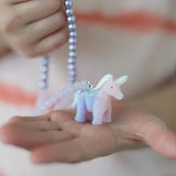 Luxurious unicorn necklace