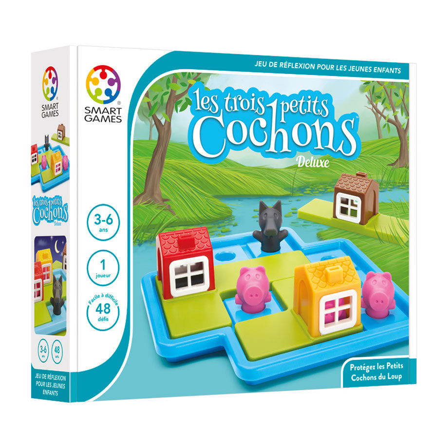 Smart Games - 3 Petits cochons Deluxe