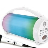 Lexibook - Enceinte bluetooth portable lumineuse avec micro iParty