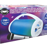 Lexibook - Enceinte bluetooth portable lumineuse avec micro iParty