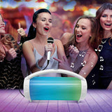 Lexibook - Enceinte bluetooth portable lumineuse avec micro iParty