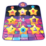 Lexibook - Tapis de danse électronique, Bluetooth et lumineux avec 6 modes de jeu