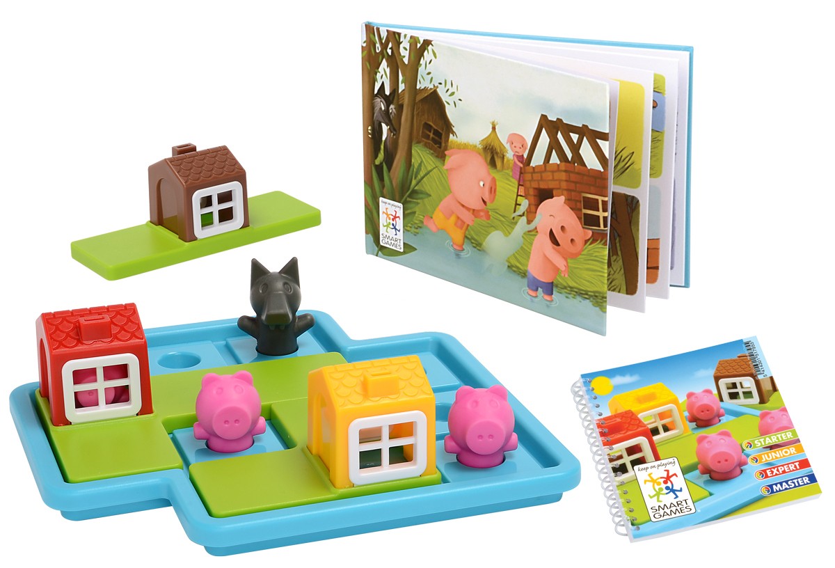 Smart Games - 3 Petits cochons Deluxe