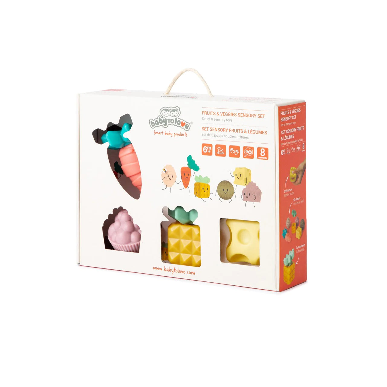 Baby To Love - Coffret sensoriel Fruits et Légumes