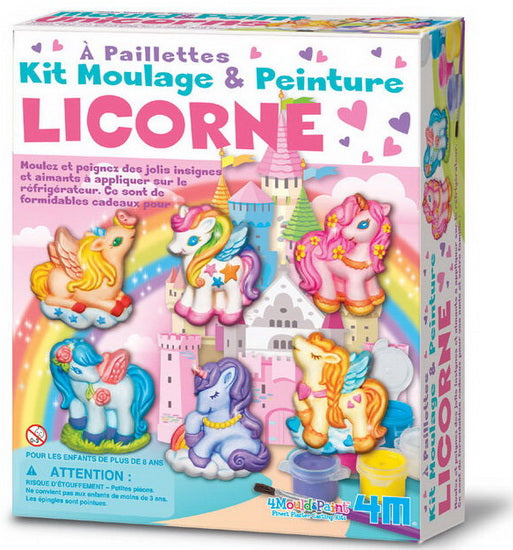 Licornes moule & peinture