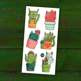 Pico - Tatouages temporaires - Les chats-cactus