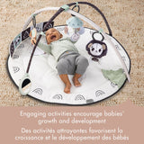 Tiny Love - Tapis d'activité Gymini Noir et Blanc Décor Collection