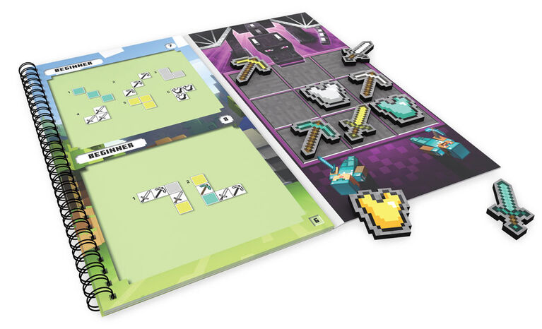 Puzzle magnétique de voyage Minecraft