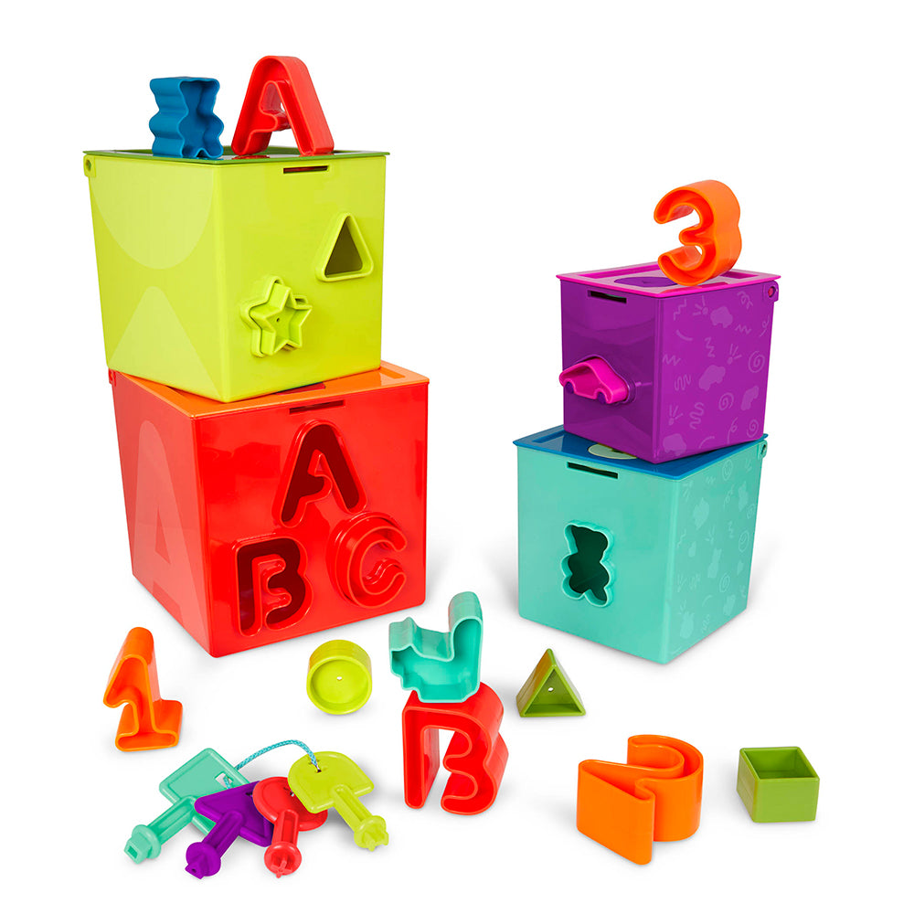 Battat - Cube d'activités "Lock & Learn"