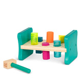 B.Woody - Petit établi bois coloré "Pound & Play"