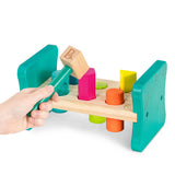 B.Woody - Petit établi bois coloré "Pound & Play"