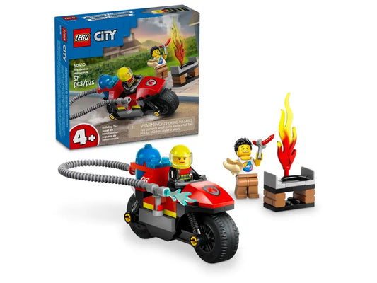 Lego - City - Motocyclette de sauvetage des incendies