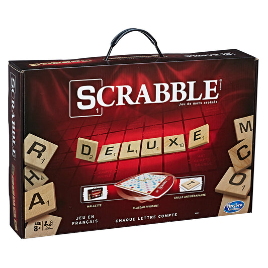 Hasbro - Jeu Scrabble de luxe