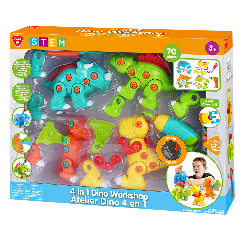 Play - Atelier Dino 4 en 1