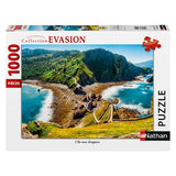 Nathan - Casse-tête - l'île aux dragons - 1000mcx