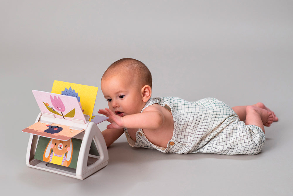 Taf Toys - Livre tournant position ventrale