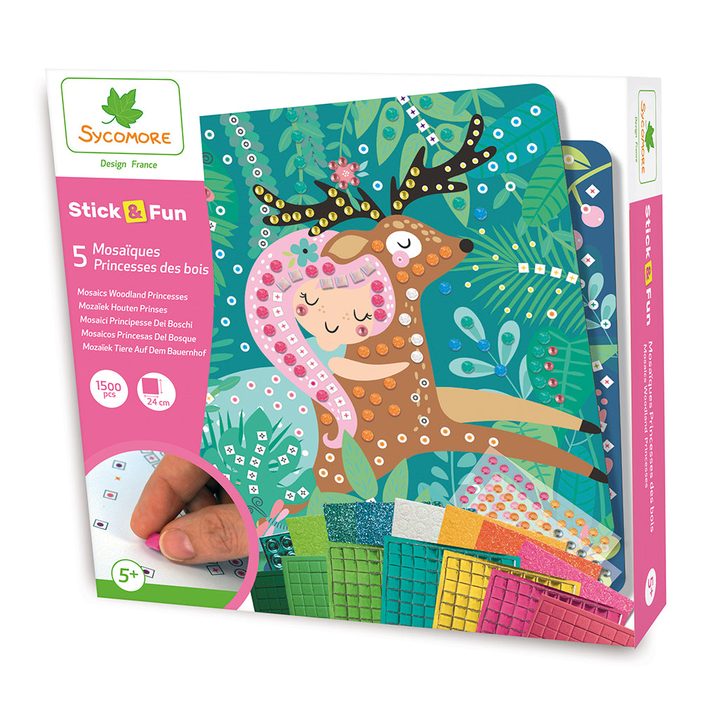 Sycomore - Stick'N'Fun - GM 5 Mosaïques - Princesses des bois