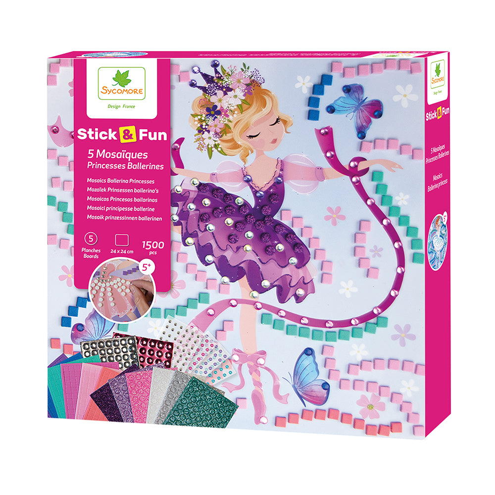 Sycomore - Stick'N'Fun - GM5 Mosaïques - Princesse Ballerine