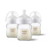 Philips Avent - Biberon en verre Natural Response 4oz - Ensemble de 3