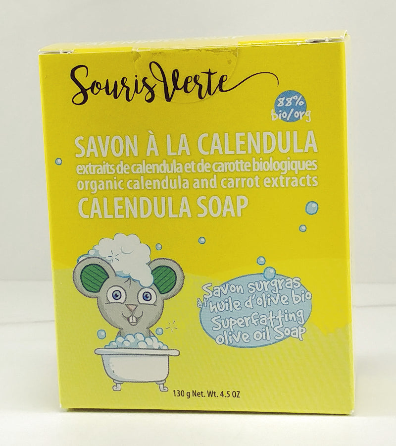 Souris Verte - Savon au Calendula 130g