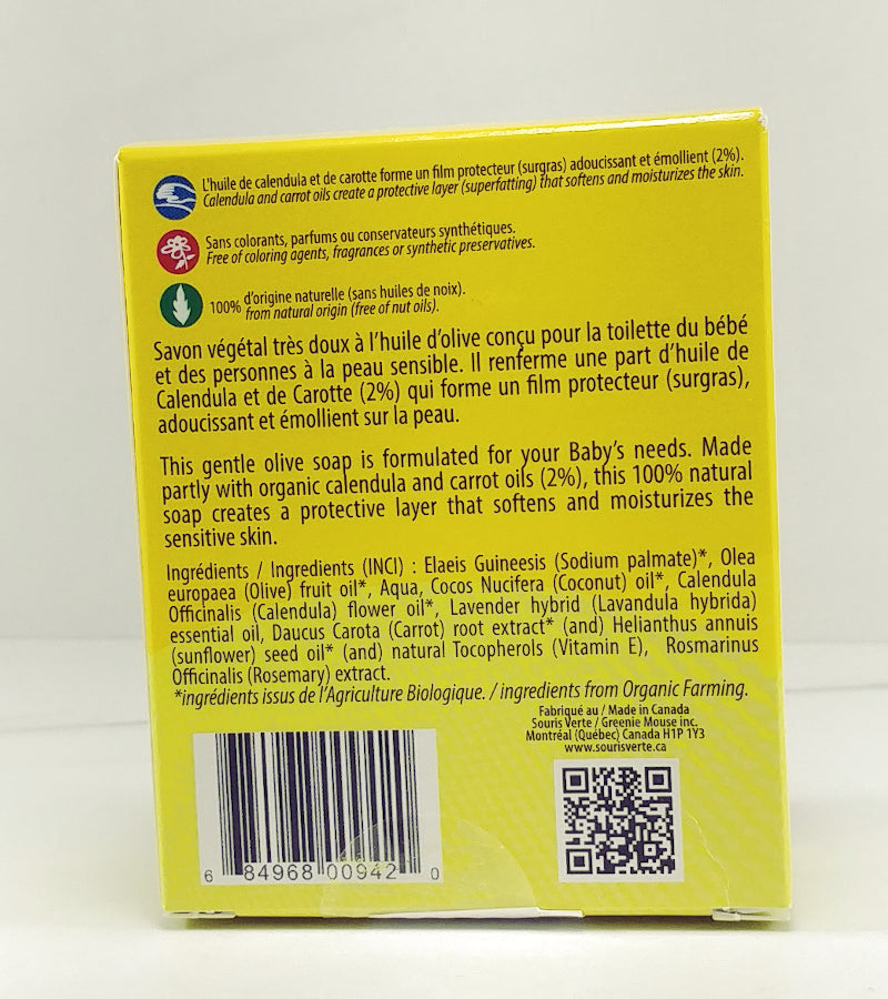 Souris Verte - Savon au Calendula 130g