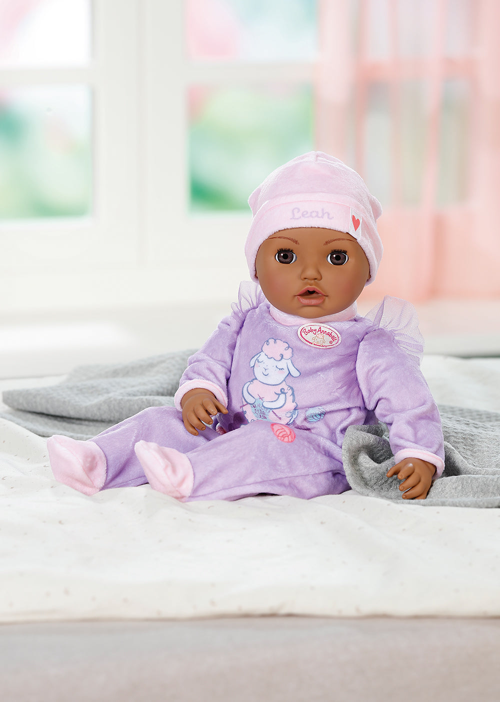 Baby Annabell - Poupée interactive Leah 43cm