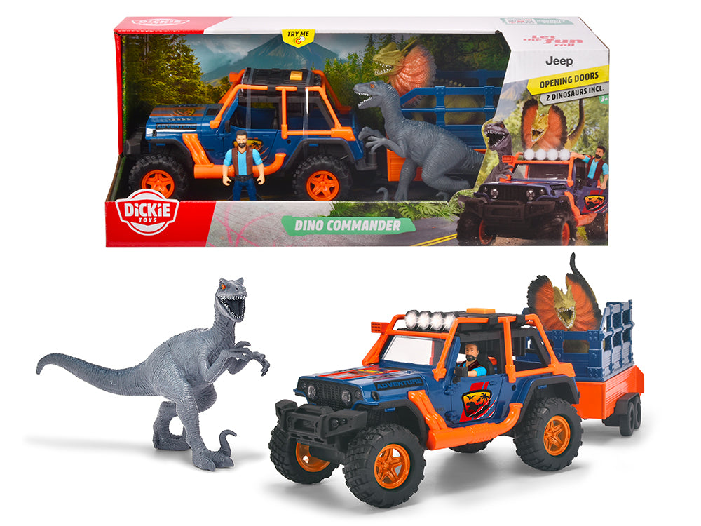 Dickie - Dino commander S&L 40 cm