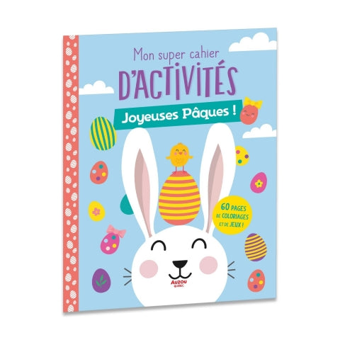 Auzou - Super cahier d'activités Joyeuses Pâques