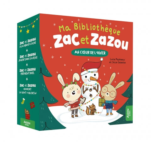 Auzou - Zac et Zazou : Au coeur de l'hiver