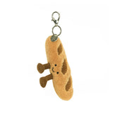 Jellycat - Peluche - Porte-clé - Pain Baguette amuseable