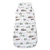 Perlimpinpin - Sac de nuit Mousseline Coton - Tracteurs