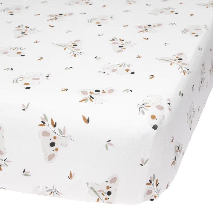 Perlimpinpin - Drap contour en bambou - Koalas