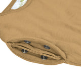 Perlimpinpin - Sac de nuit en bambou nouveau-né - Uni - Miel