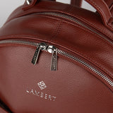 Lambert - Le Charlotte - Sac à dos en cuir vegan - Rosewood