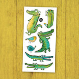 Tatouages temporaires - Marco le croco