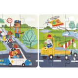 Hape - Emergency Vehicles Puzzle