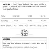 Rose Maternité - Legging sans couture - Noir