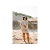 Rose Maternité - Robe Evelyne - Beige Lin