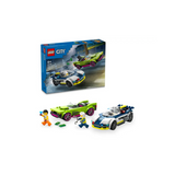 Lego - City - Poursuite voiture de police et muscle car