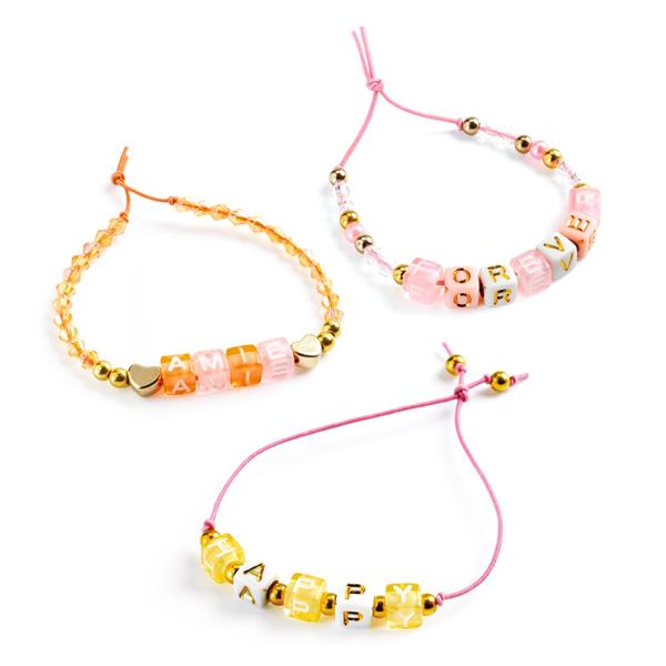 Djeco - Perles alphabet/Or