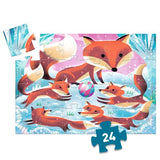 Djeco - Puzzle silhouette /Ginger, petit renard / 24 pcs