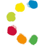 Djeco - 6 tubes of finger paint - Classic