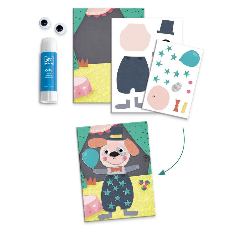 Djeco - Coffret multi-activités, Les animaux et leur maison