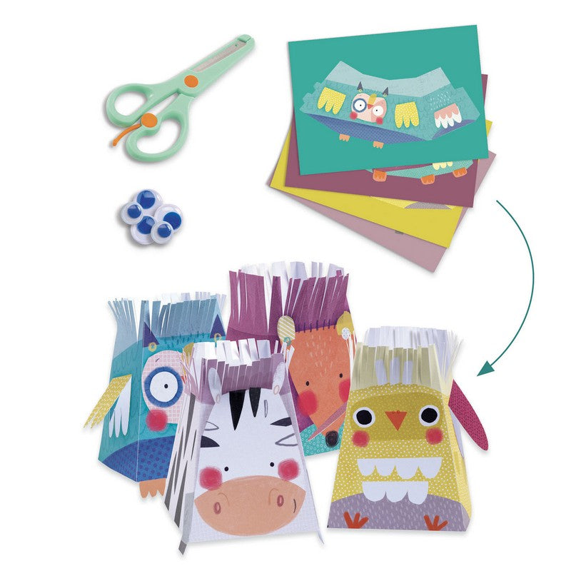 Djeco - Coffret multi-activités, Les animaux et leur maison
