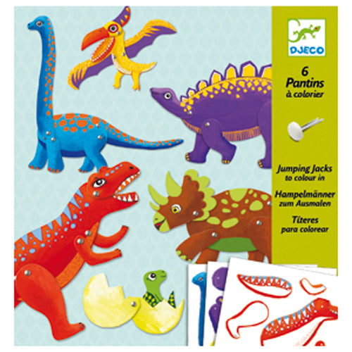 Djeco - Petits pantins/Dinos