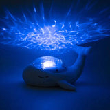 Cloud B - Whale and baby musical night light set - White