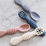Micasso & Co. - Cuillères d'apprentissage en silicone