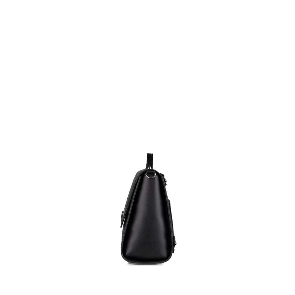 Le Elie - Sac à main en 3-en-1 en cuir vegan noir