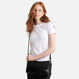 Lambert - Le Elsie - Sac à main 2-en-1 en cuir vegan - Noir